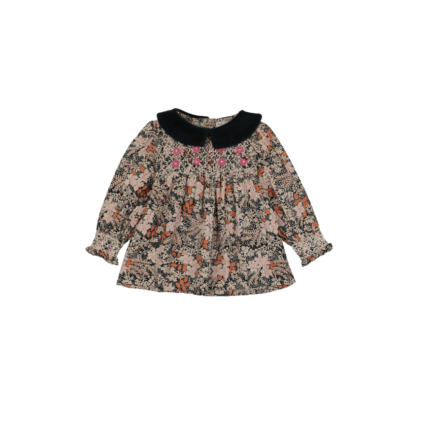 Elora Special Baby Blouse-Fall Blooms