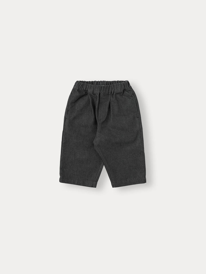 BABY)Standard Denim Trousers-navy