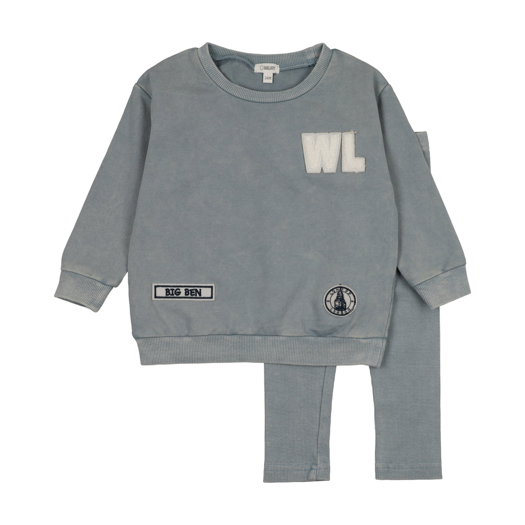 BTW25201SS-Big Ben Sweat Set-Blue Wash