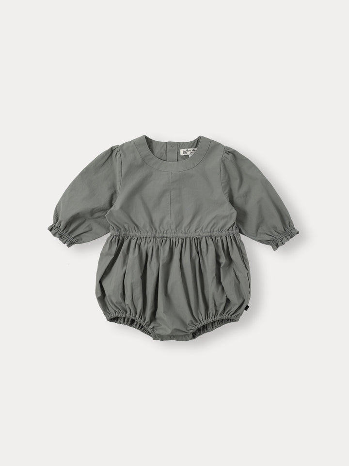BABY)Winsome Romper-grayish khaki