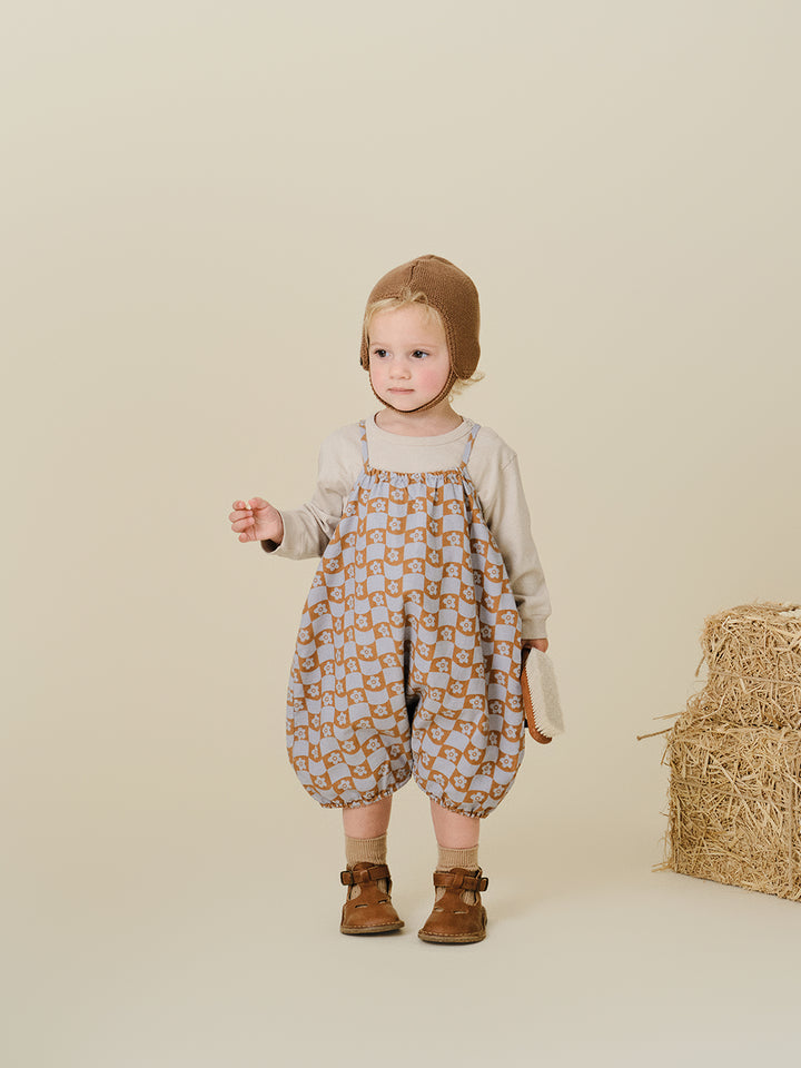 BABY)Mild Ribbed Sleeve T-beige