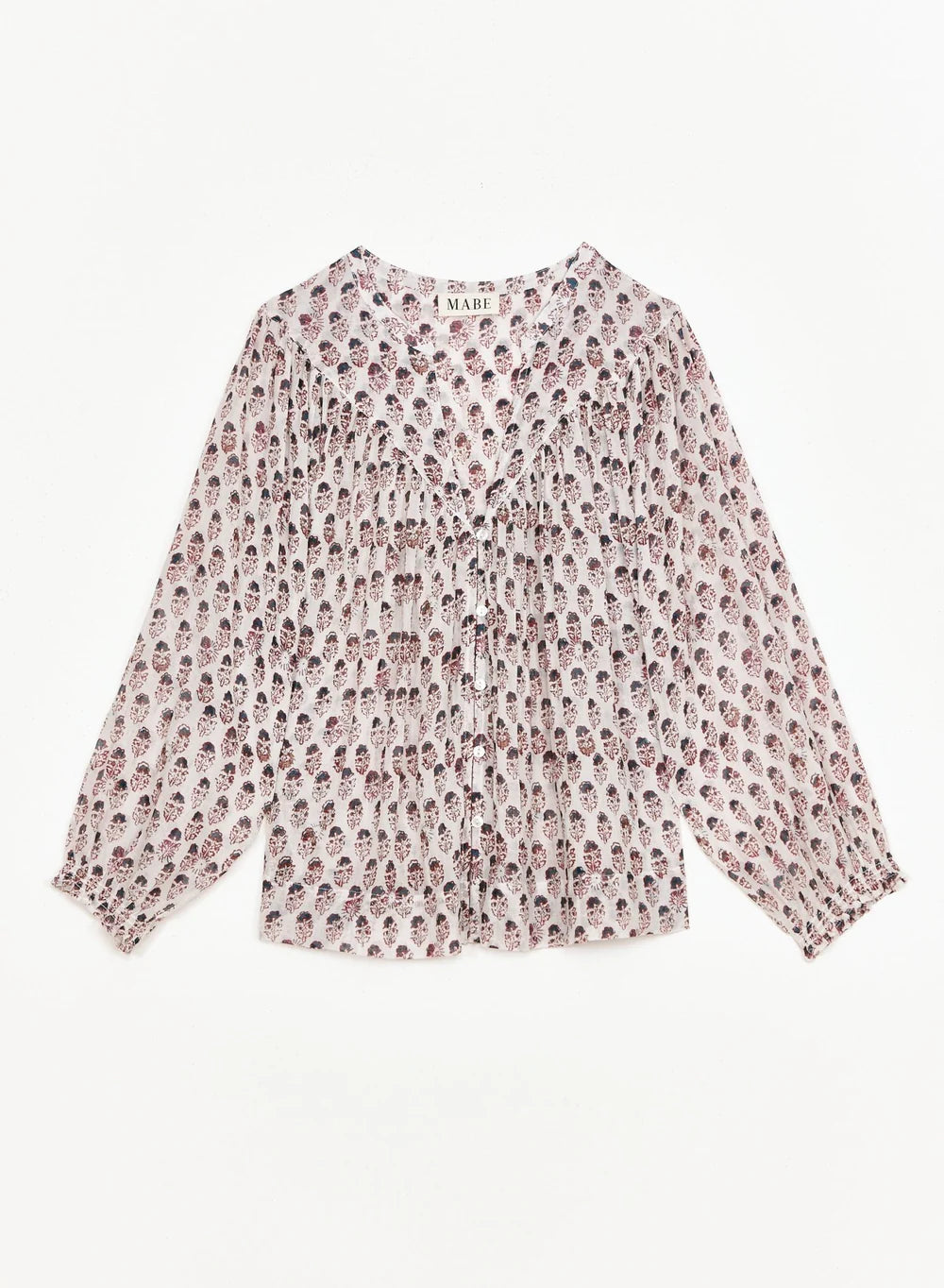 KIKI PRINT L/S TOP-PINK
