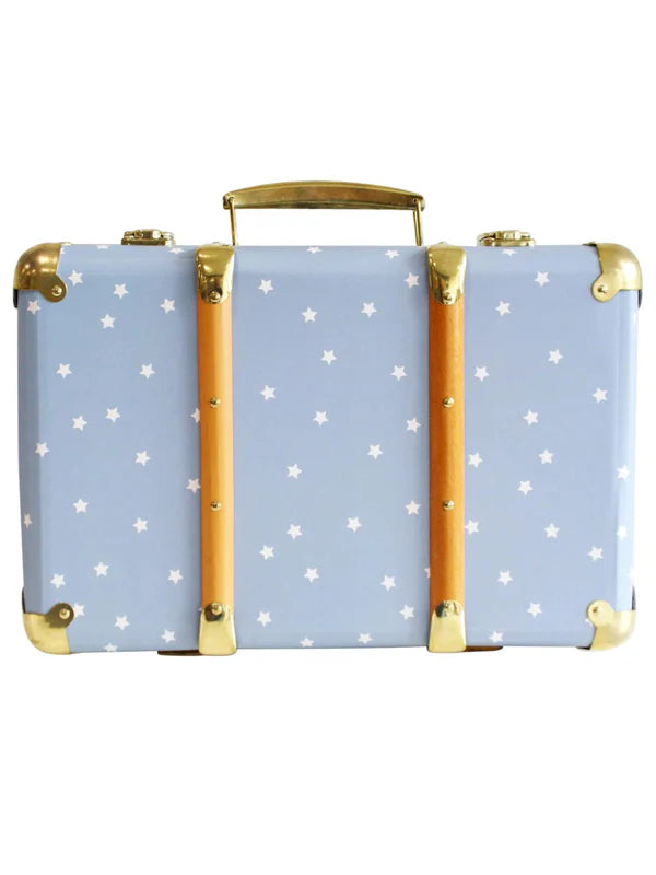 NC52 - Mini Vintage Case - Blue Stars