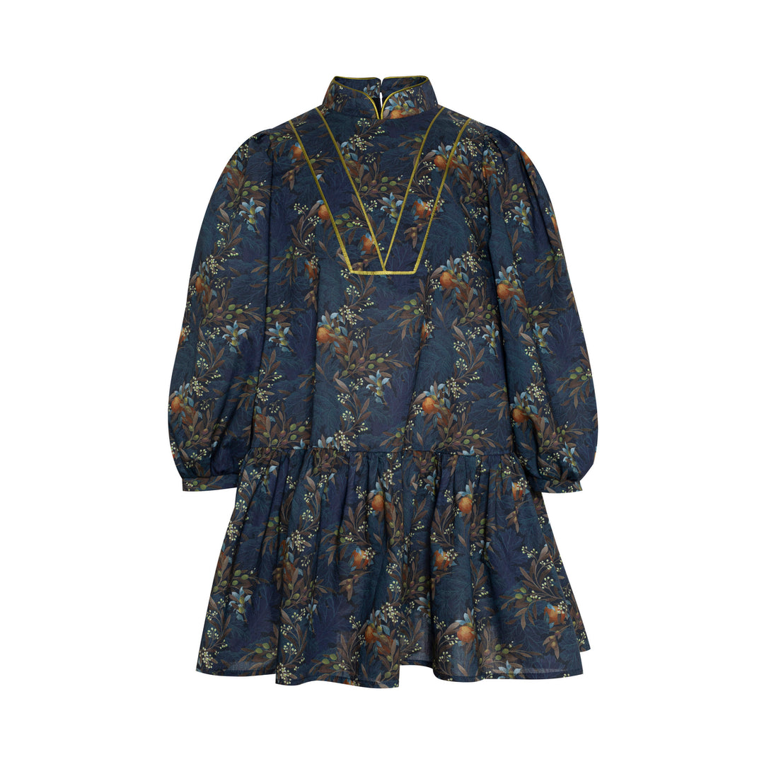 SPECIAL EDITION COTON DRESS ATHOS LONG-Multicolor