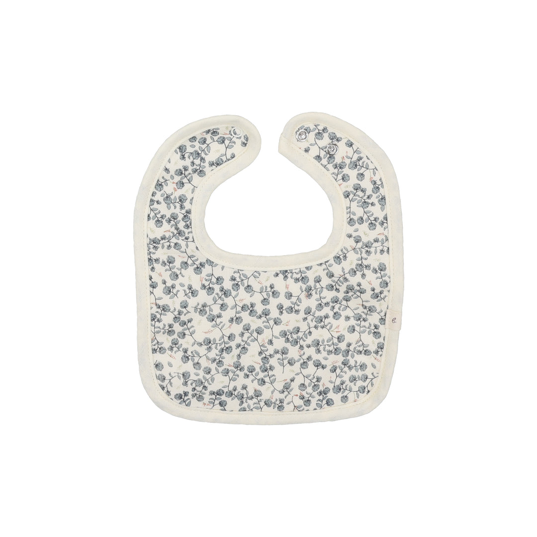 ALL OVER FLORAL / TERRY BIB-Slate