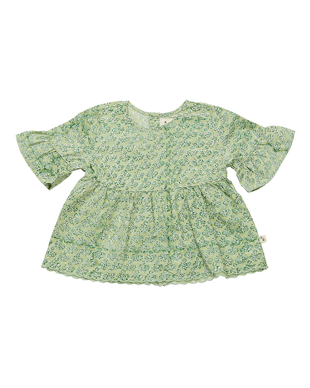 EDITH TOP-Green Ghad
