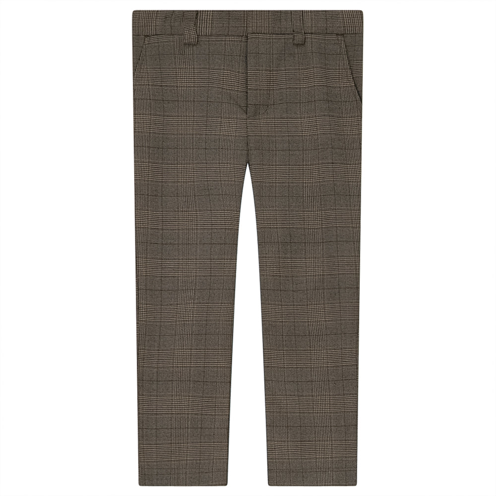 OAK-BLACK PLAID