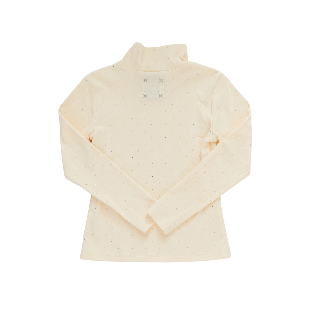 HK466-CRYSTAL CREAM TOP