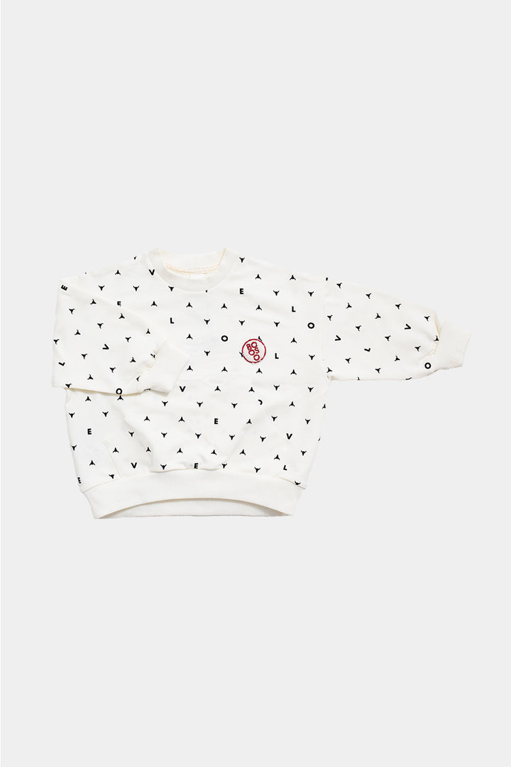 108-LOVE SWEATSHIRT