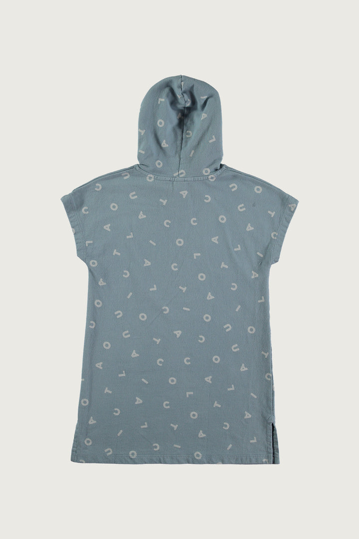 S142-BLUE HOODIE DRESS-Citadel
