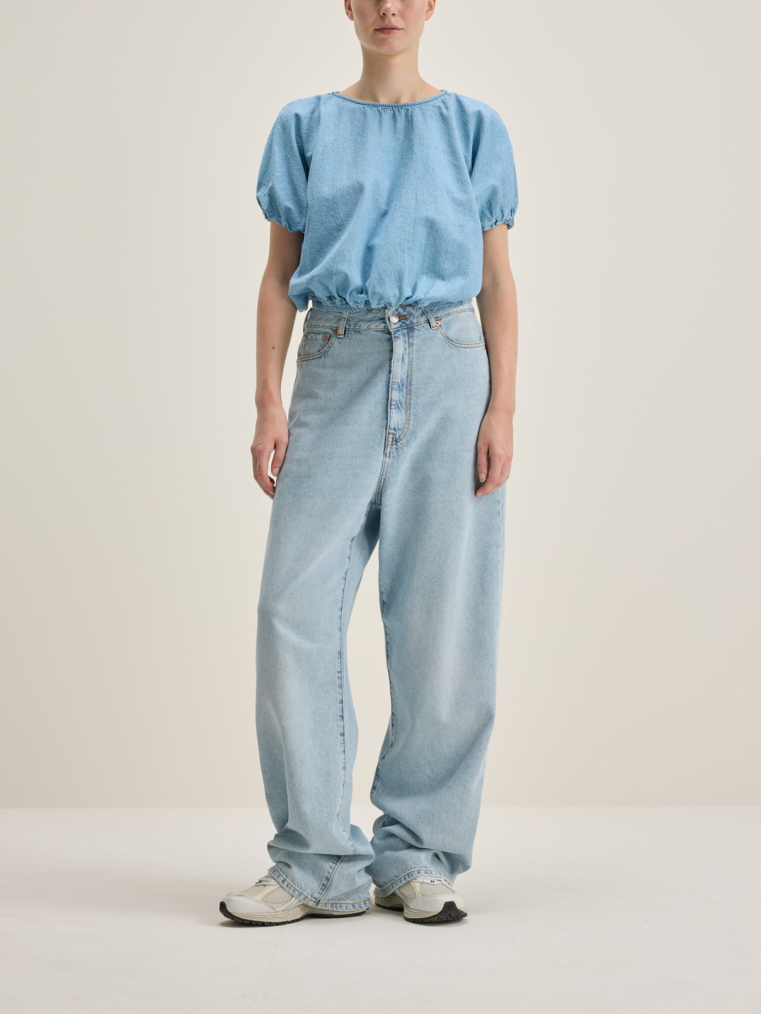 WILMA D0563-Light Blue Bleach