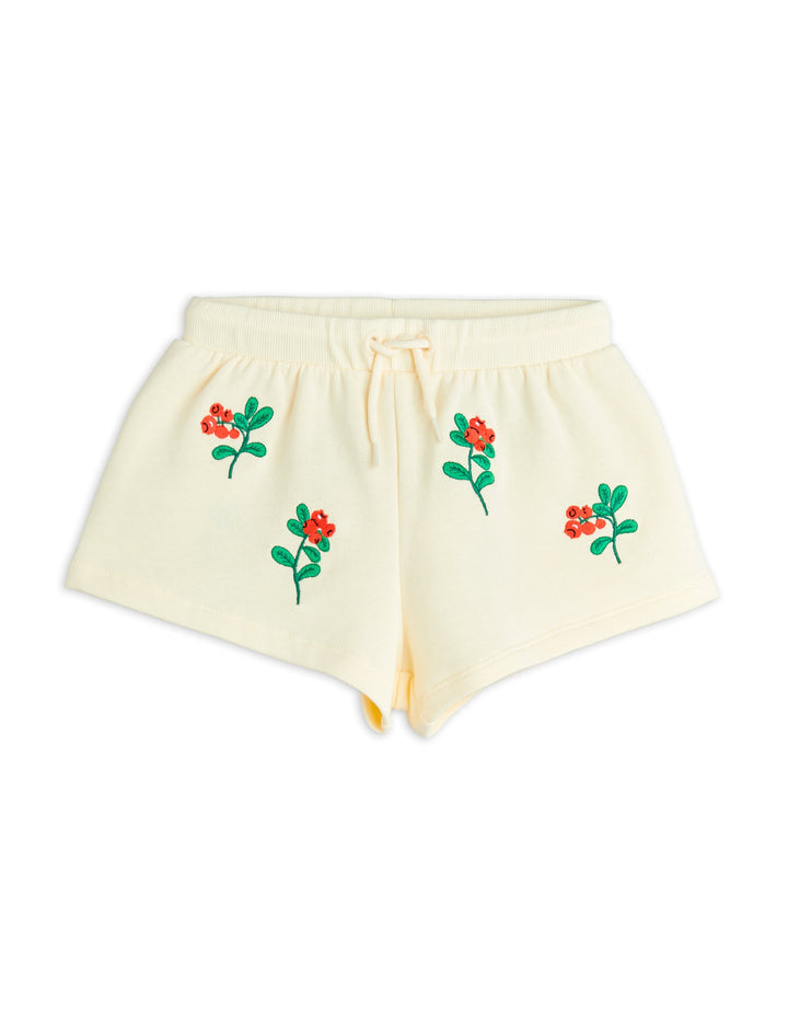 LINGONBERRIES AOP SWEATSHORTS-Off White
