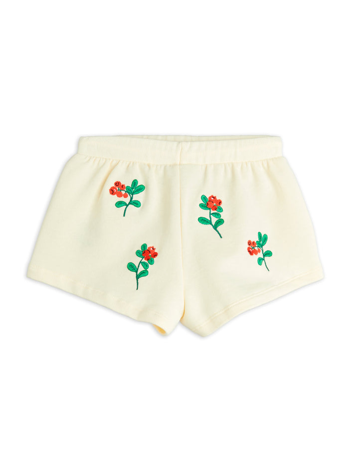 LINGONBERRIES AOP SWEATSHORTS-Off White