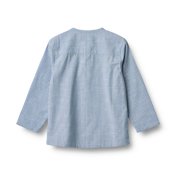 Shirt Bjork (2674-404)-Blue Stripe