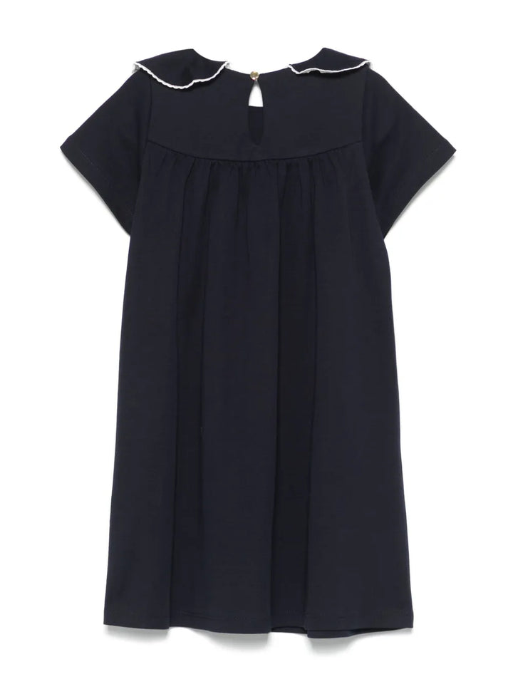 C20436-SHORT SLEEVED DRESS-NAVY