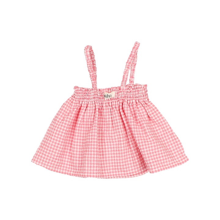 6136-BB GINGHAM TOP
