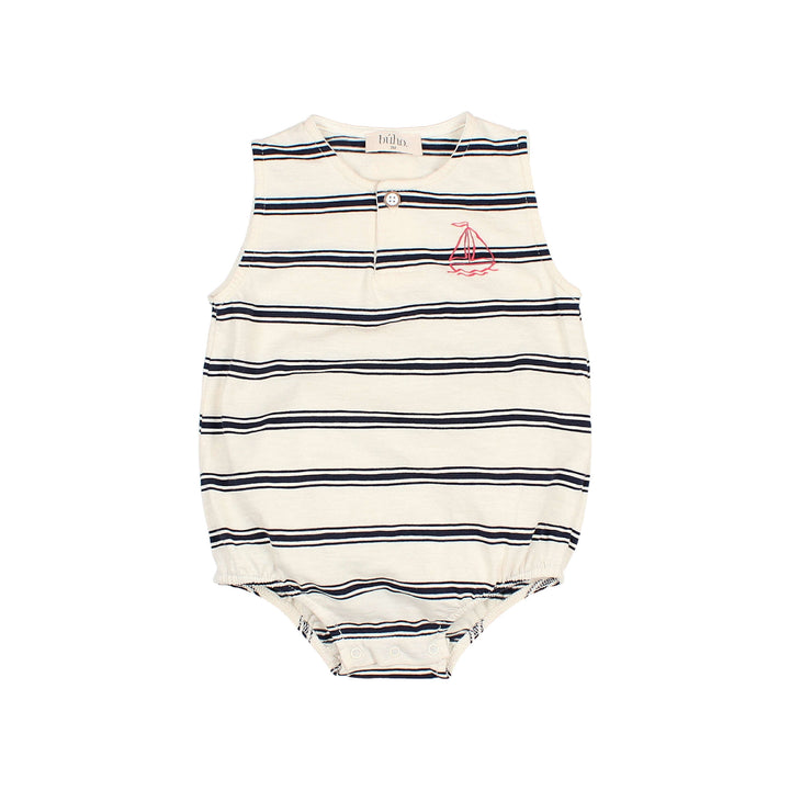 6173-BB STRIPES ROMPER