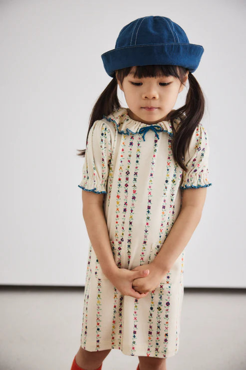 BALLOON SLEEVE PATTIE DRESS-String Little Botanica
