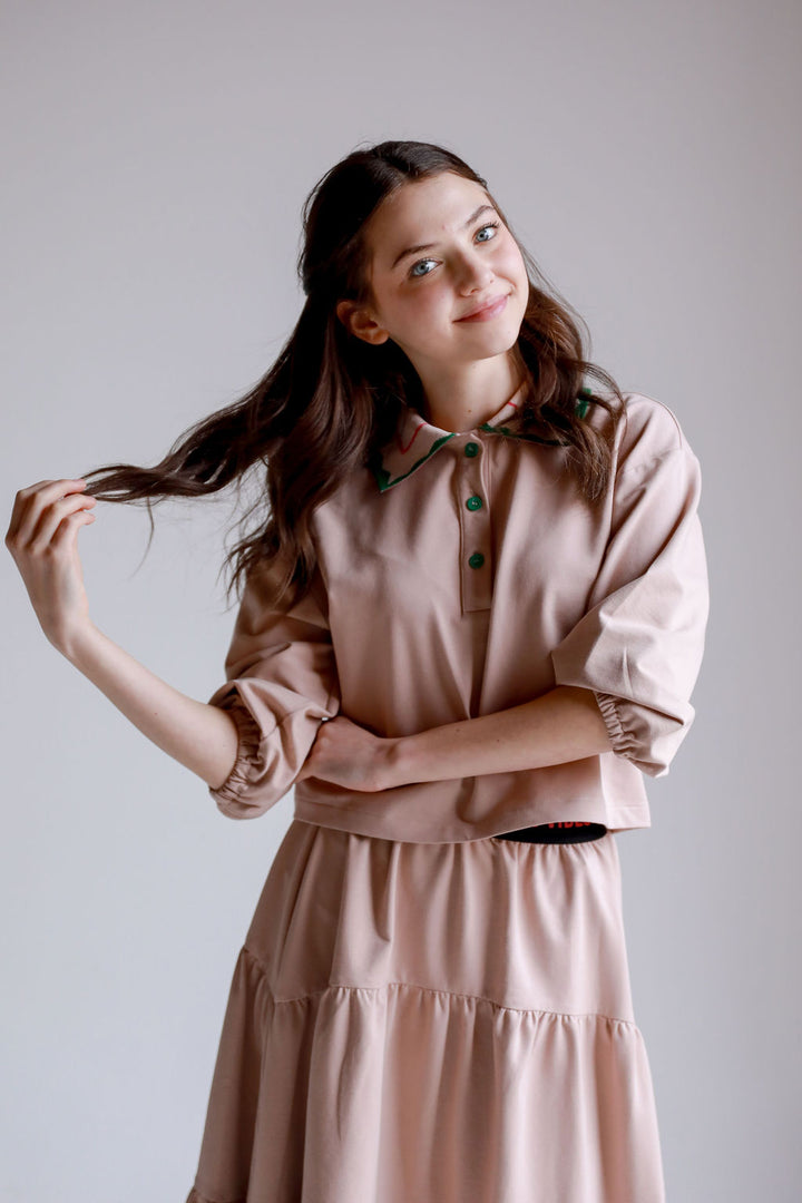 RONCE TOP-16-Beige