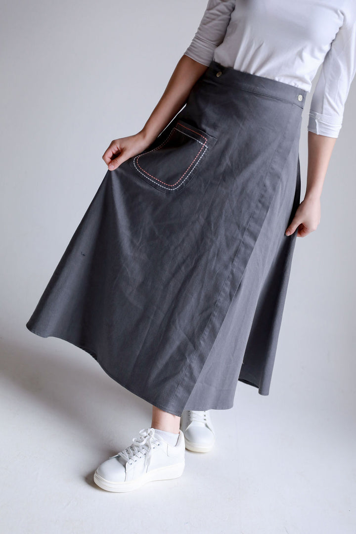 RAYOL SKIRT-20-Grey