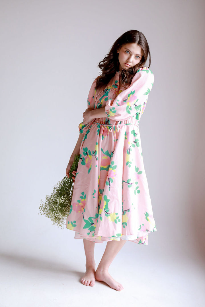 114-BUSHBIRD DRESS-Pink