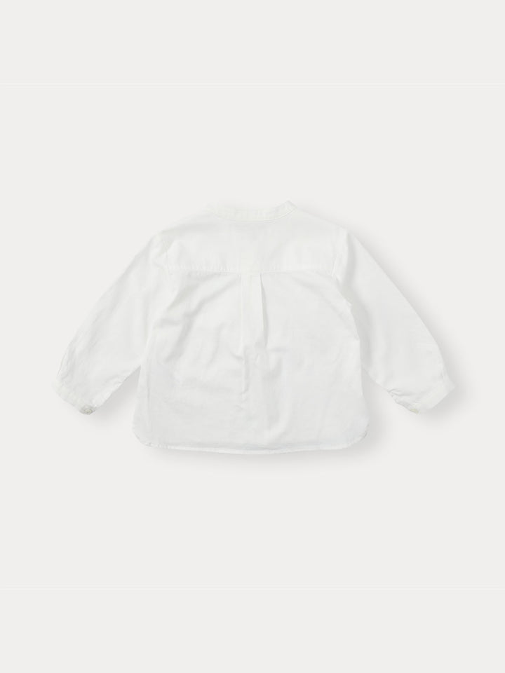 BENE COTTON SHIRT-ivory