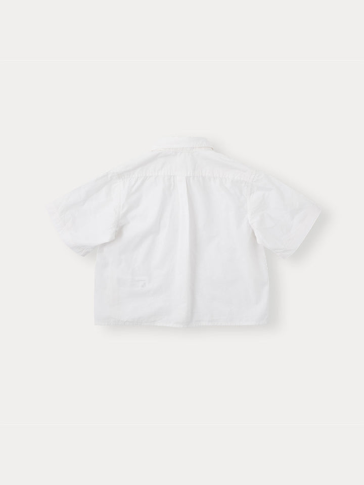 MARLON HALF SHIRT-off white