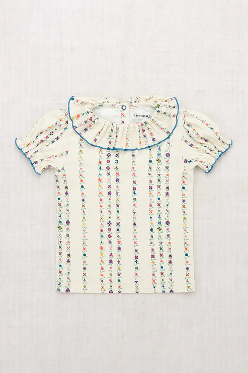 BALLOON SLEEVE PALOMA TEE-String Little Botanica