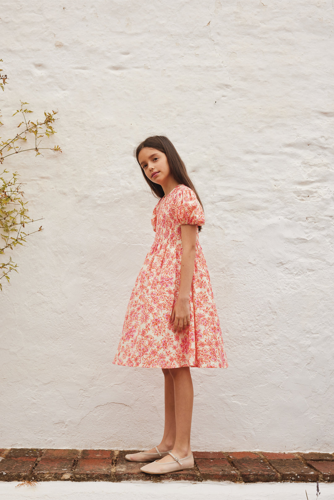 FLEURINE DRESS 3/4 SLV-Bloom