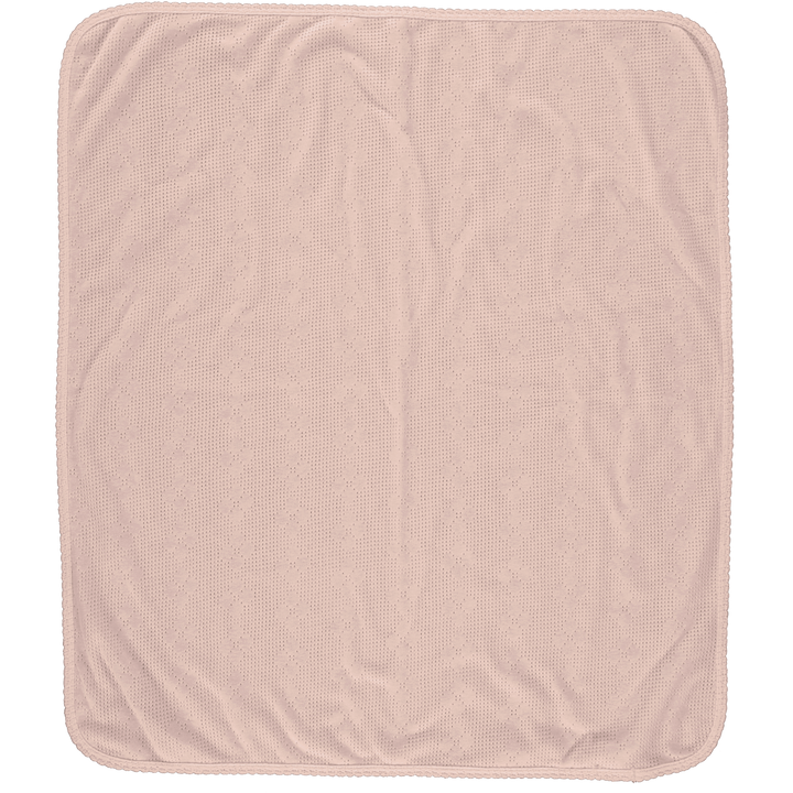 BLOOMS BLANKET-DUSTY ROSE