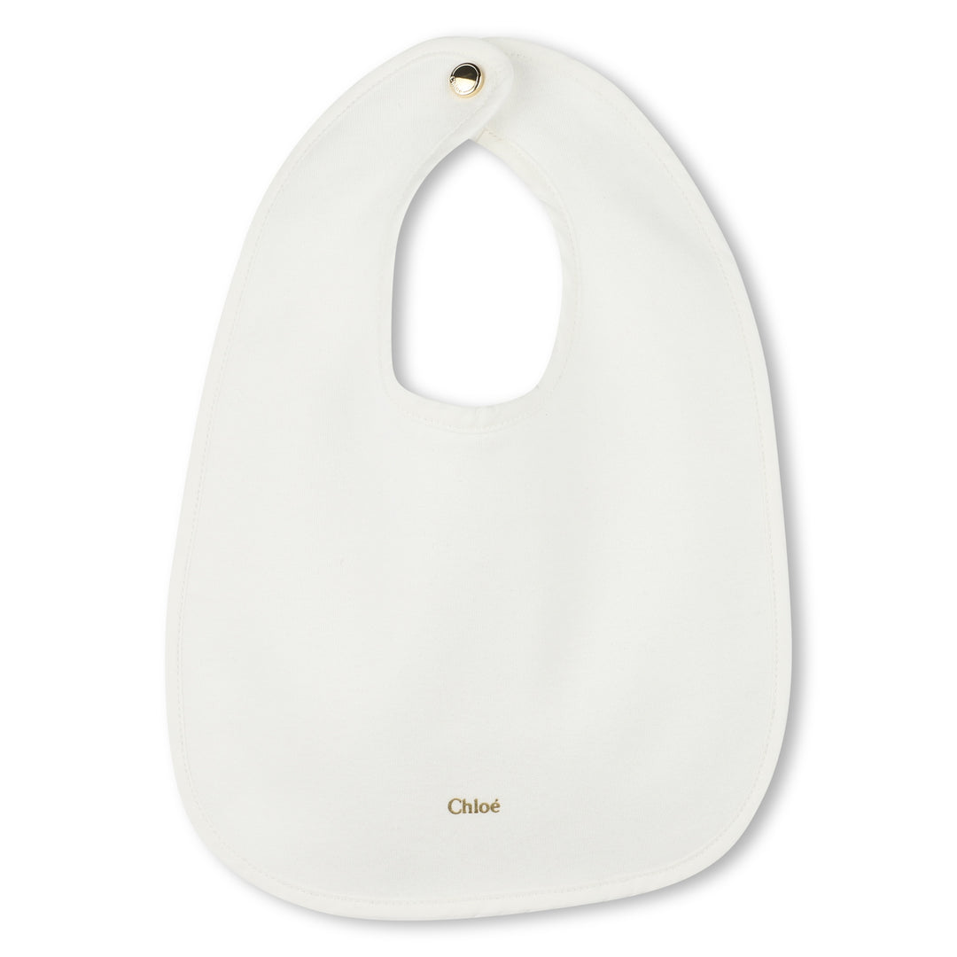 C20411-FOOTIE/2 BIBS-Pink Powder