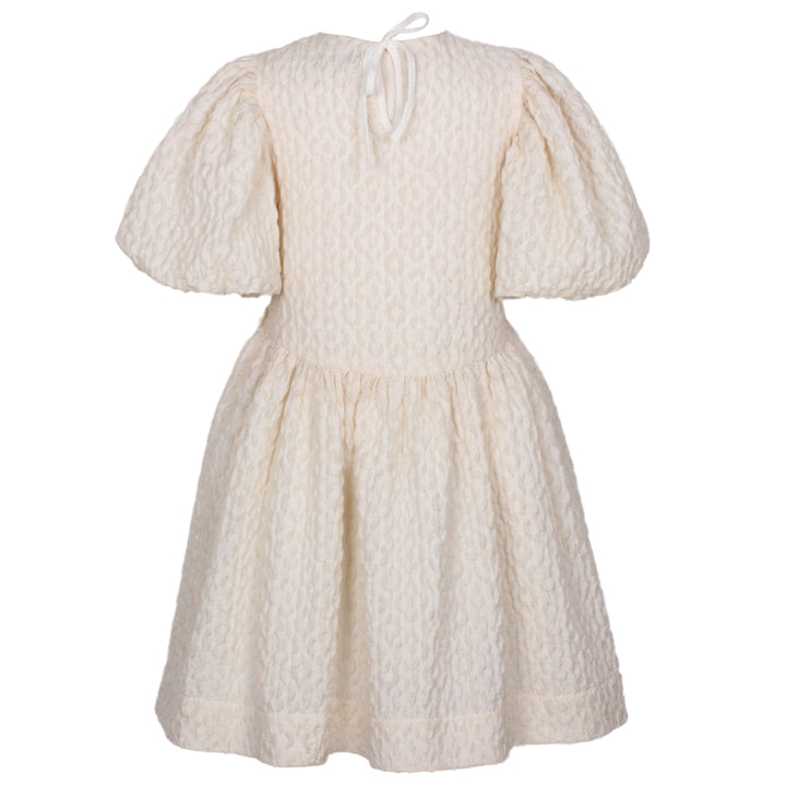 CAPRIOLE DRESS-Creme Flowers
