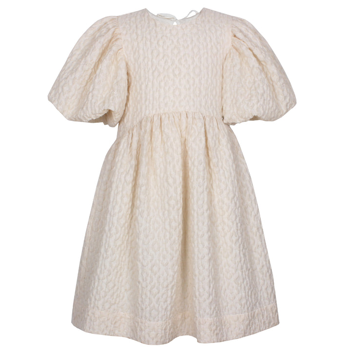 CAPRIOLE DRESS-Creme Flowers