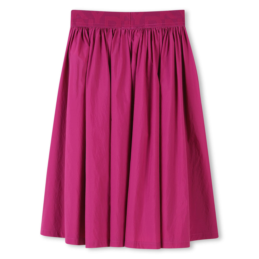 D62267-GIRLS LONG SKIRT-Pink