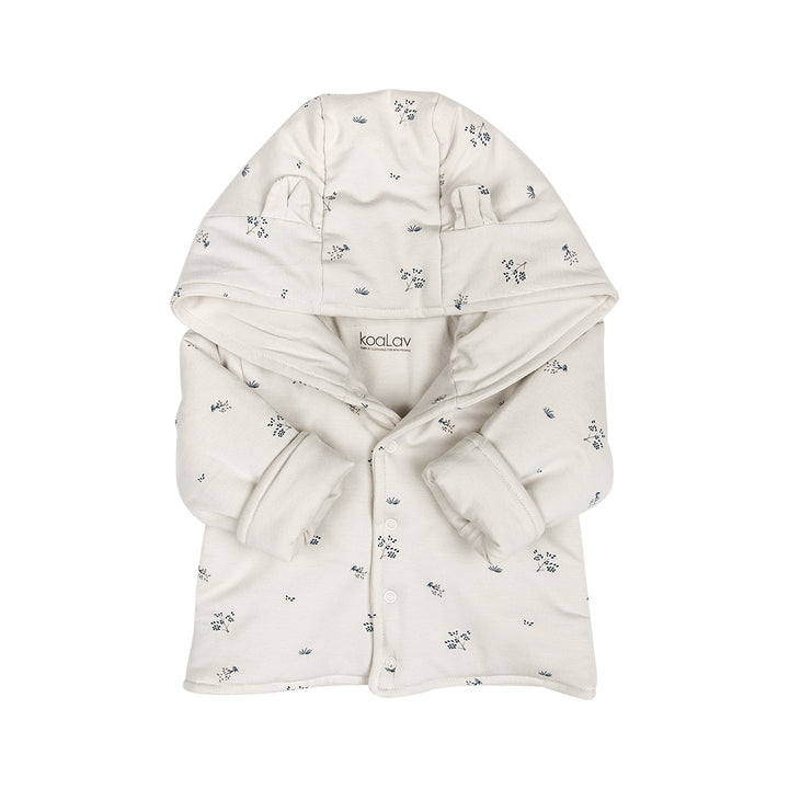 Reversable Padded Jacket Navy Tree