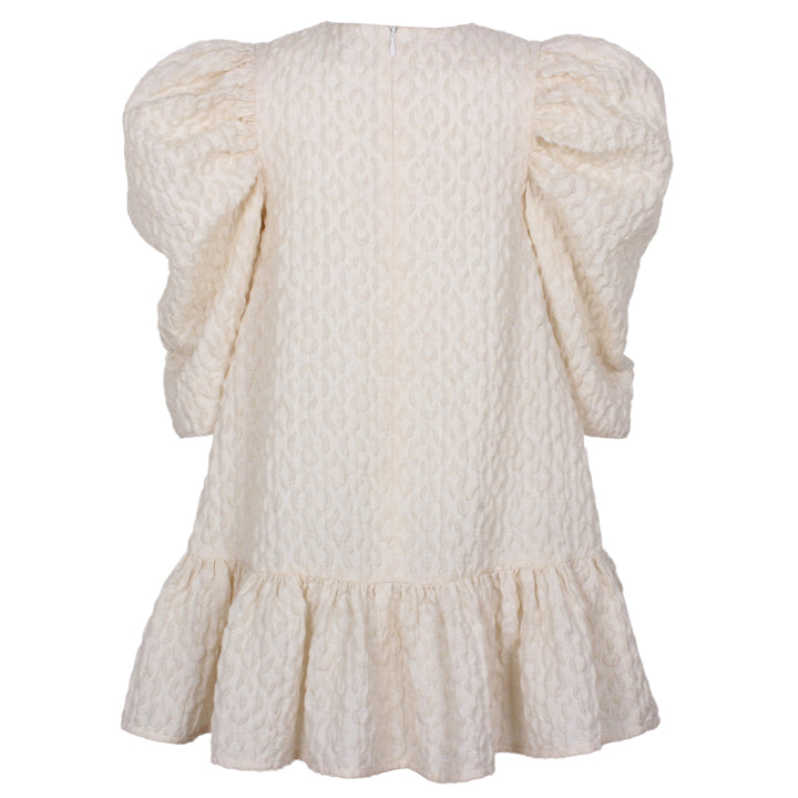 DARCY DRESS-Creme Flowers