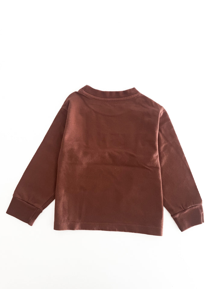 ALL WEATHER PLAY LONG LS-Crimson