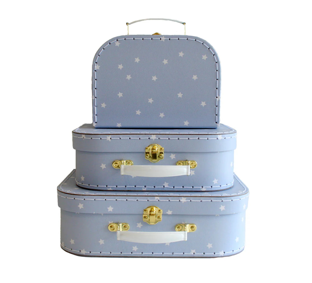 NC55 - Kids Carry Case Set - Blue Stars