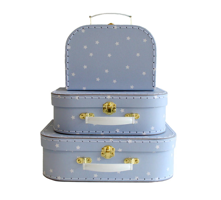 NC55 - Kids Carry Case Set - Blue Stars