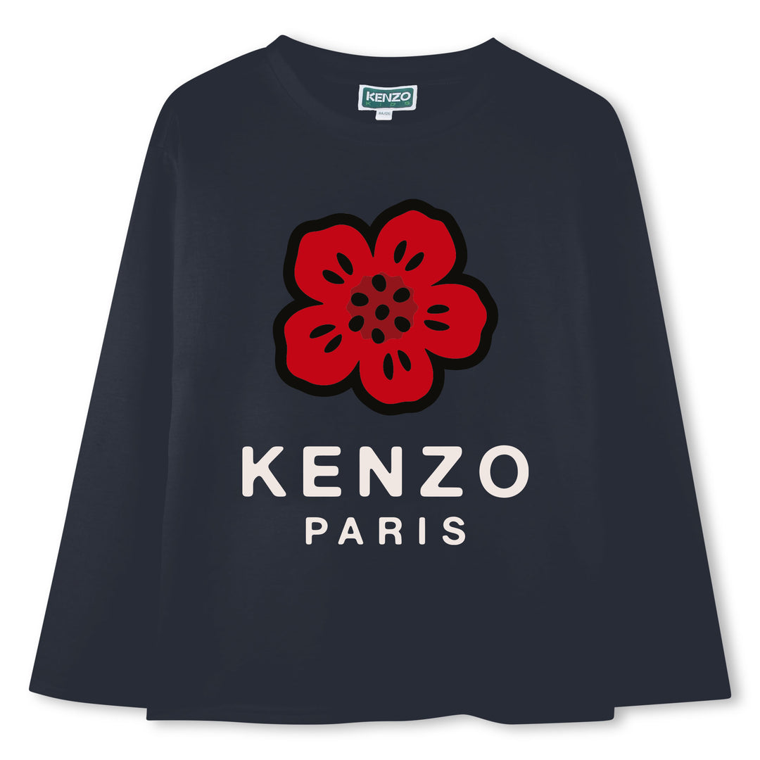 K61482-LONG SLEEVE T-SHIRT-NAVY