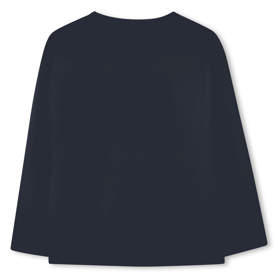 K61482-LONG SLEEVE T-SHIRT-NAVY