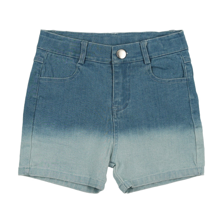L812-DENIM OMBRE SHORTS