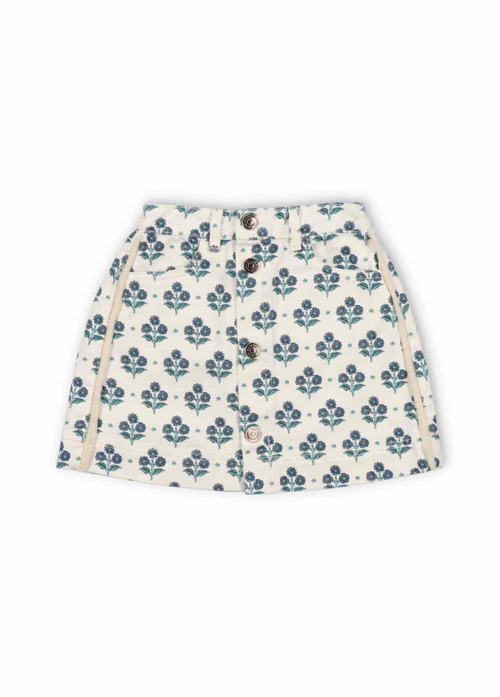 LEROS SKIRT-Hyacinth Print