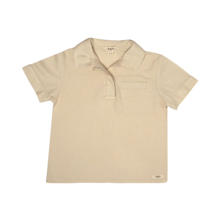 LION LINEN TOP-Sand