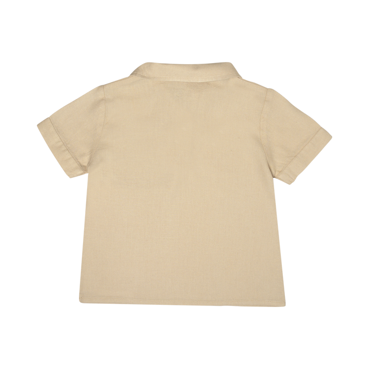 LION LINEN TOP-Sand
