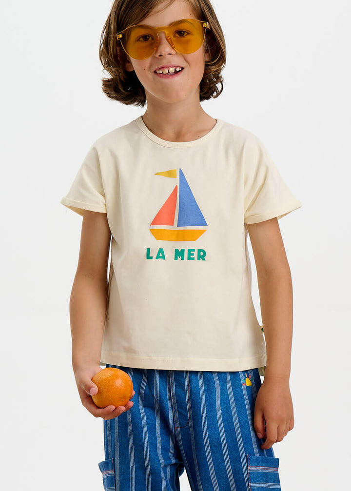 SANTORINI 3608-T-SHIRT-LA MER