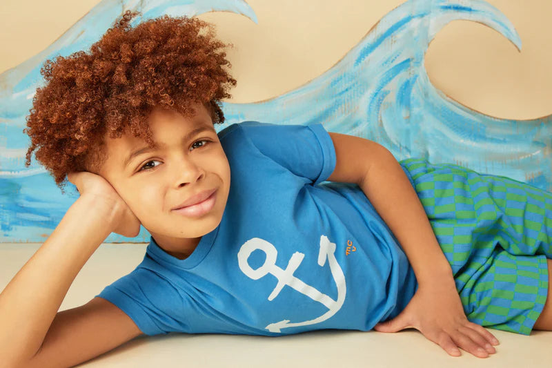 ANCHOR T-SHIRT-French Blue-French Blue
