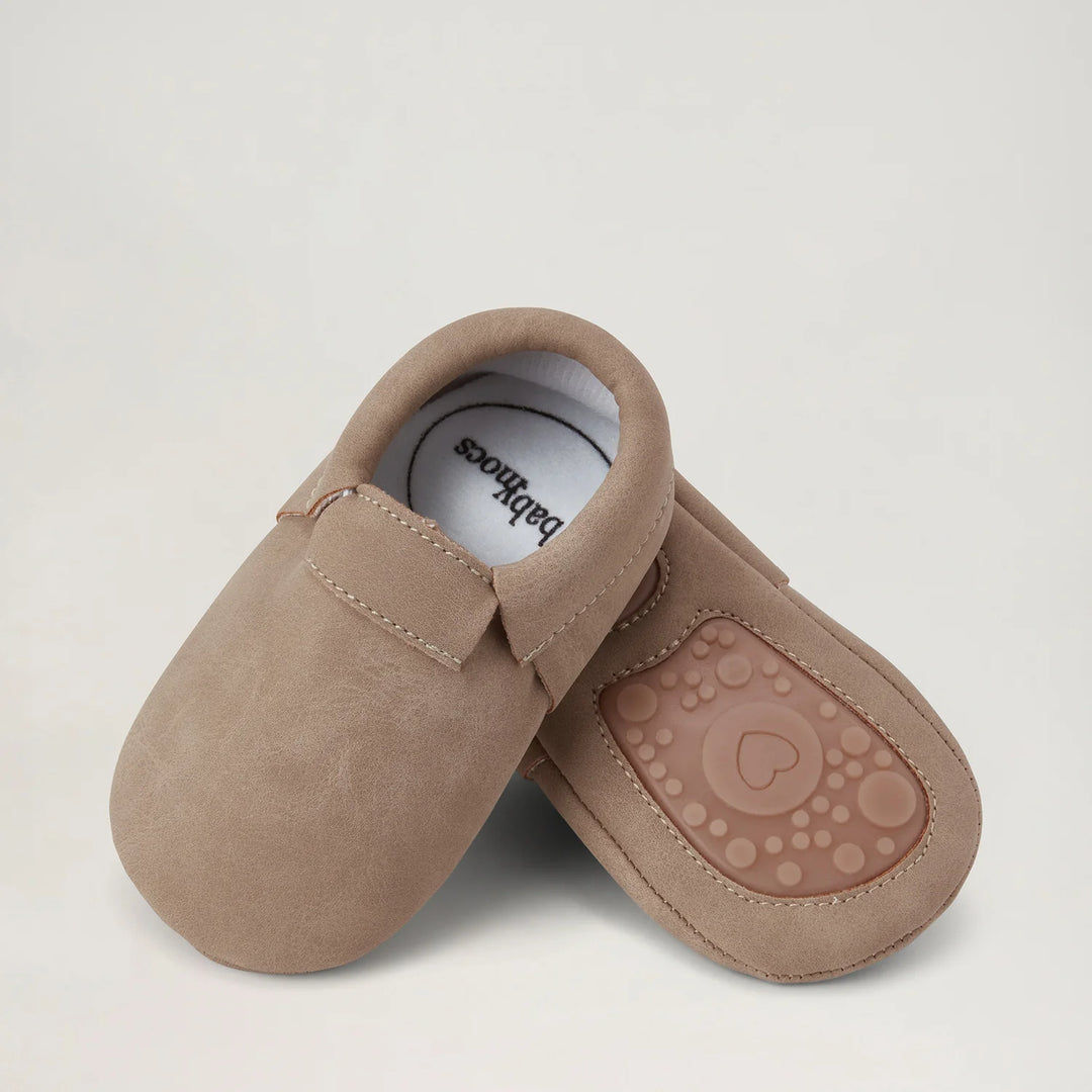 CASUAL MOCS-Greige