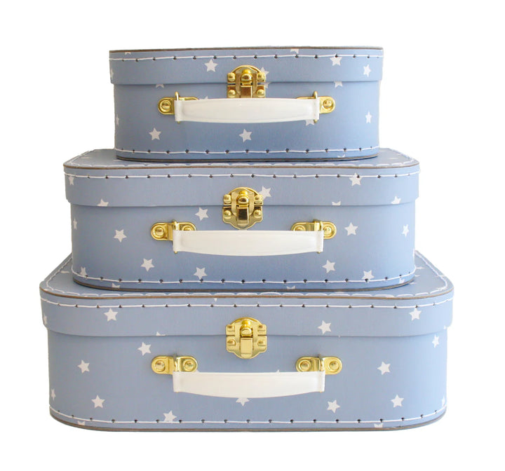 NC55 - Kids Carry Case Set - Blue Stars