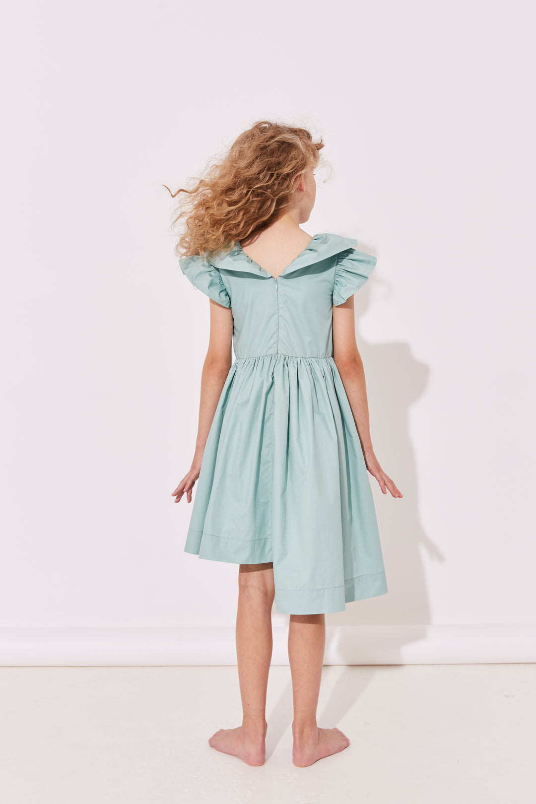 ROUND THE BLOCK SPECIAL DRESS-Glacier Mint